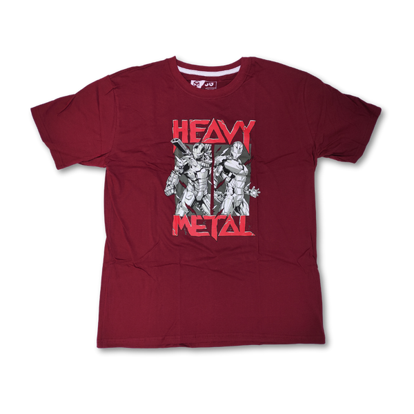 Camiseta Marvel Homem de Ferro Heavy Metal